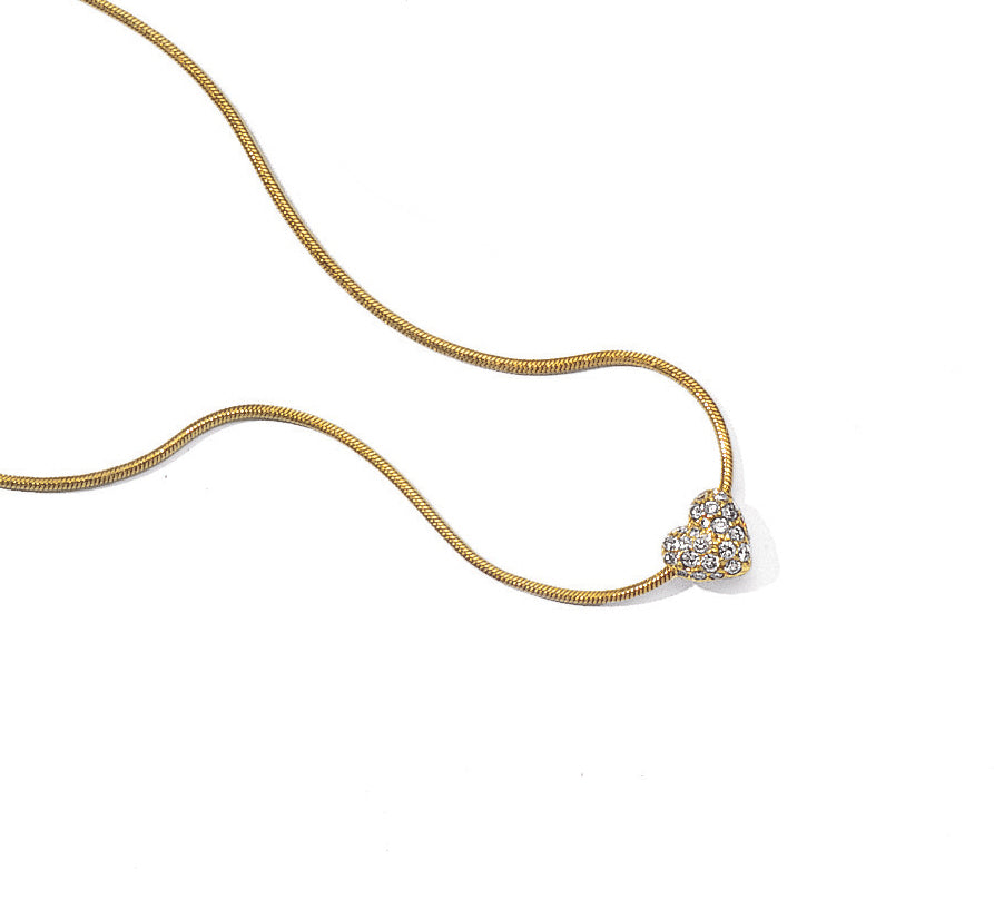 Corazones Diamond Necklace 18Karat 25 Diamonds .20cts TW