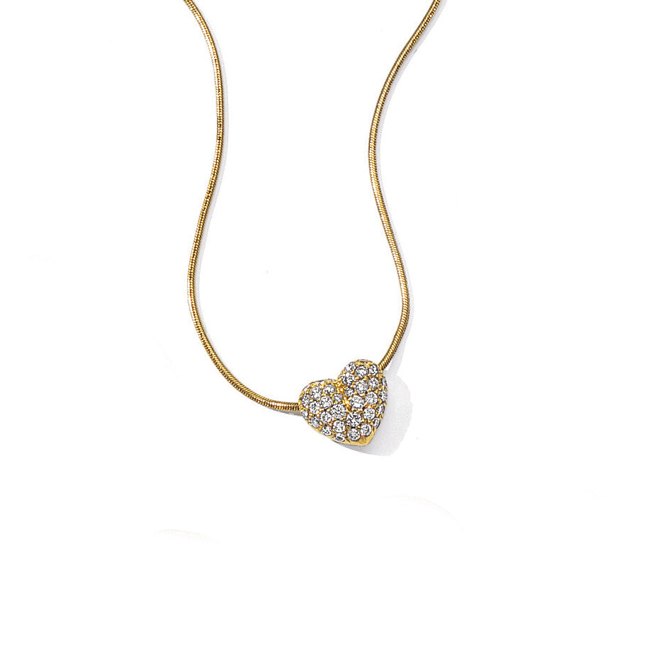 Corazones Diamond Necklace 18Karat 35 Diamonds 0.50cts TW