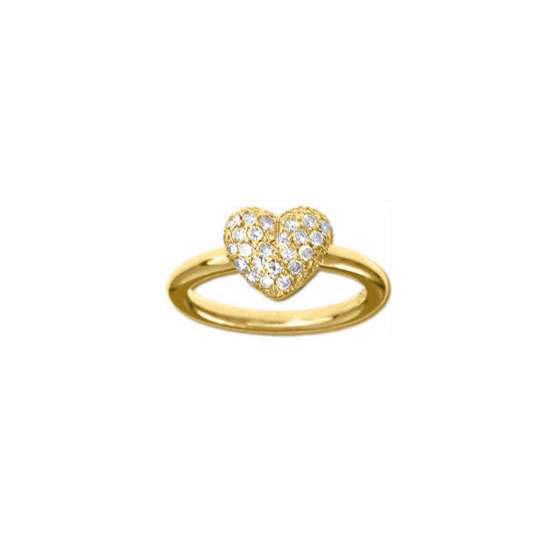 Corazones Diamond Ring 18Karat 35 Diamonds 0.50cts TW