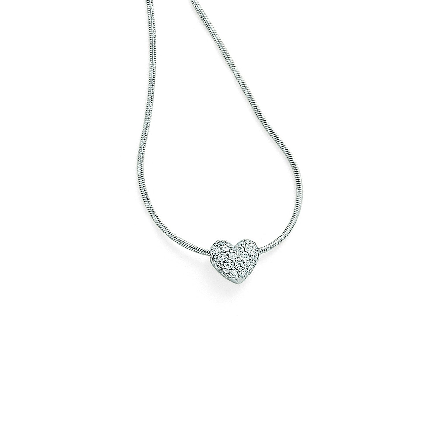 Corazones Diamond Necklace 18Karat 25 Diamonds .20cts TW