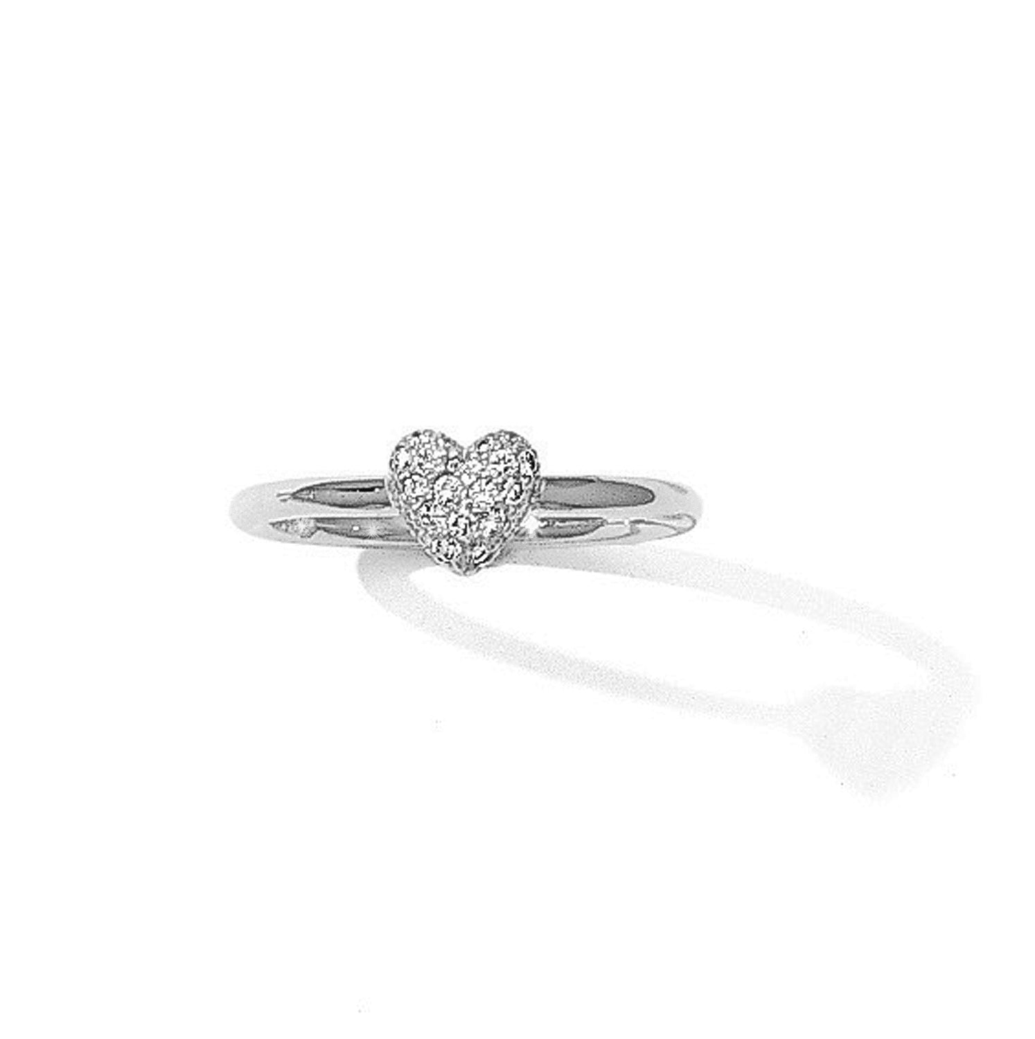 Corazones Diamond Ring 18Karat 26 Diamonds 0.20cts TW