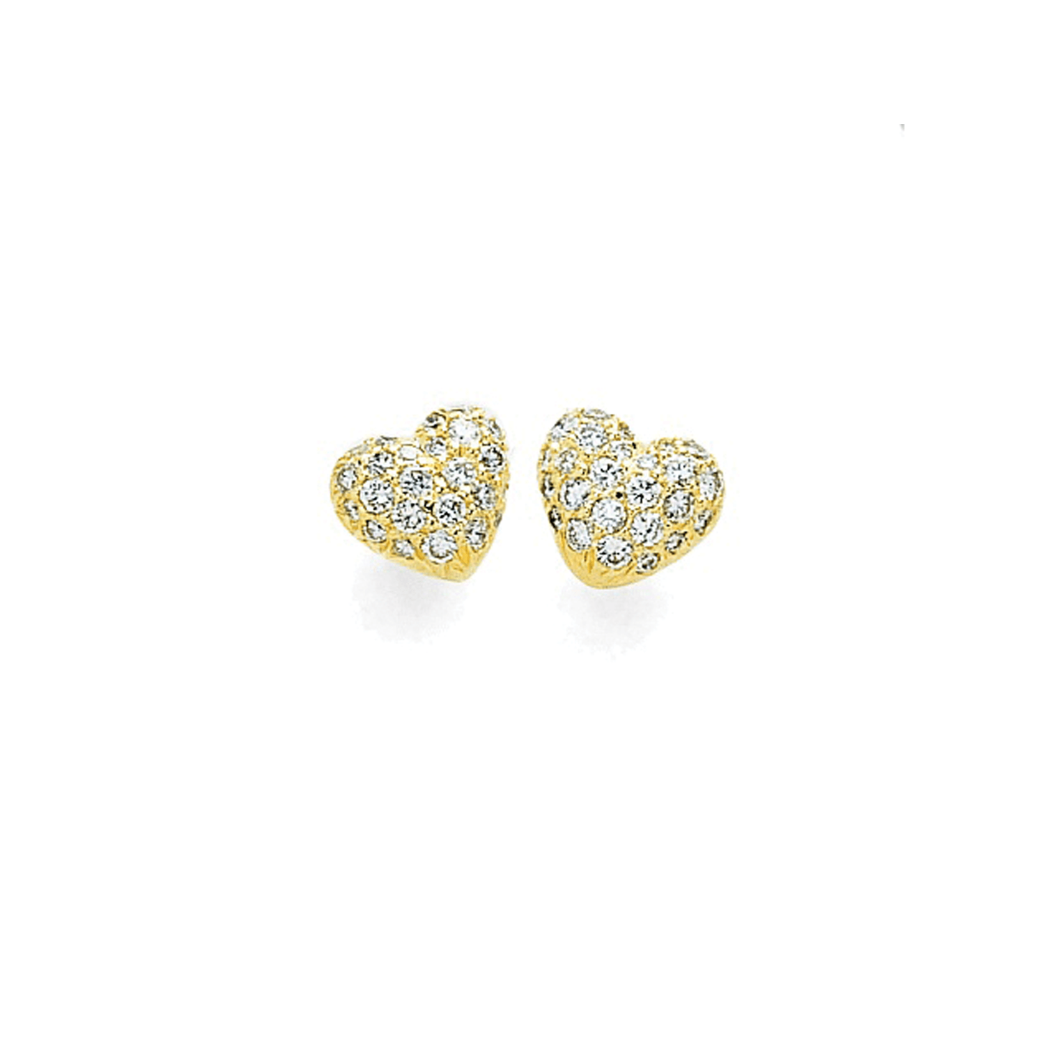 Corazones Diamond Earrings - 18Karat 70 Diamonds 1.00cts TW